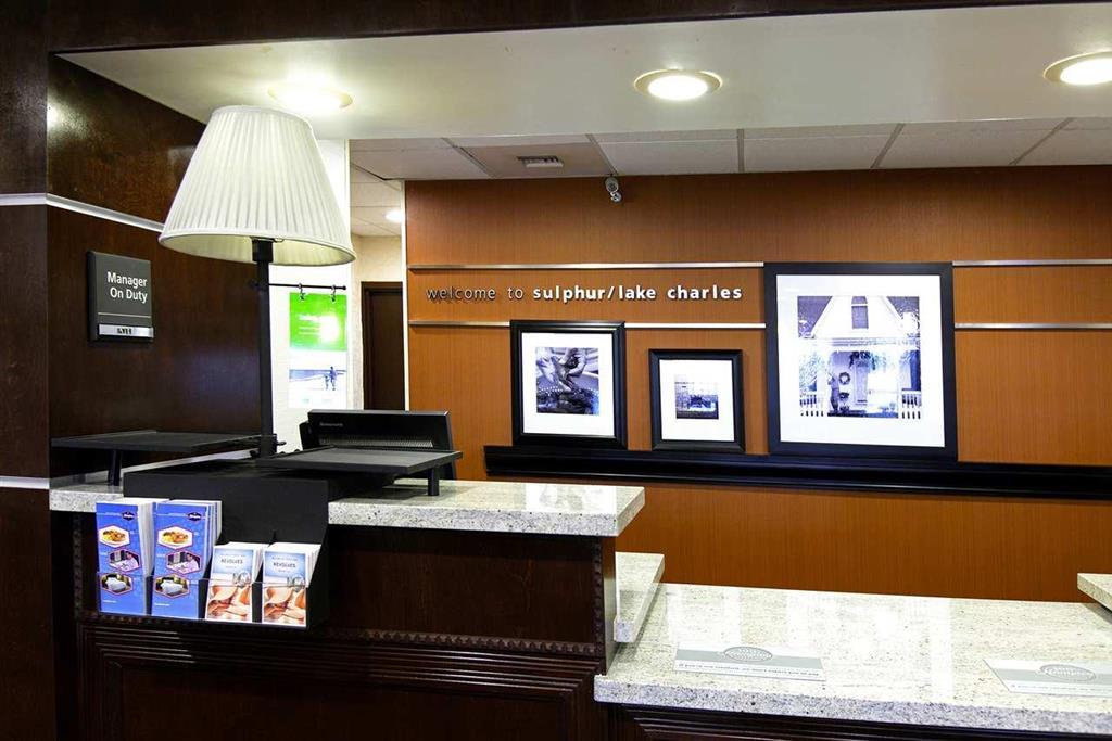 Hampton Inn Sulphur Lake Charles Interior foto